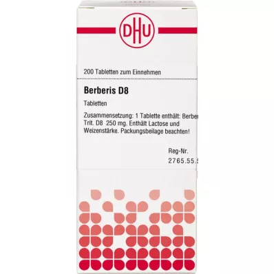 Berberis D 8, 200 pz Berberis D 8, 200 pz