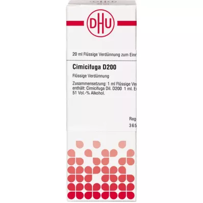 Cimicifuga D200, 20 ml Cimicifuga D200, 20 ml