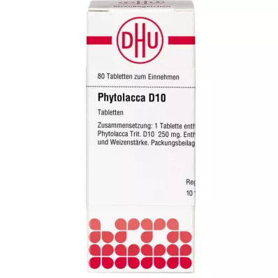 PHYTOLACCA D10, 80 pz
