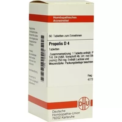 PROPOLIS D 4 compresse, 80 pz PROPOLIS D 4 compresse, 80 pz