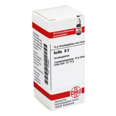 SCILLA D 3 Globuli, 10 g