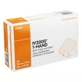 OPSITE IV 3000 Fissaggio cannula trasparente 10x12 cm, 50 pz