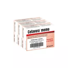 CEFAVORA capsule di gelatina morbida memo, 90 pz