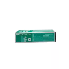 VINYL Guanti senza polvere taglia M, 100 pz
