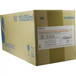 NATRIUMCHLORID Inf.-LSG.154, 10x250 ml