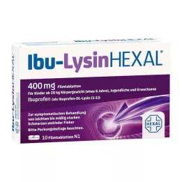 IBU-LYSINHEXAL Compresse rivestite con film, 10 pz