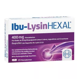 IBU-LYSINHEXAL Compresse rivestite con film, 20 pz