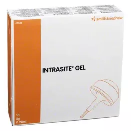 INTRASITE Gel idrogel detergente per ferite, 10X8 g