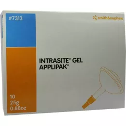 INTRASITE Gel idrogel detergente per ferite, 10X25 g