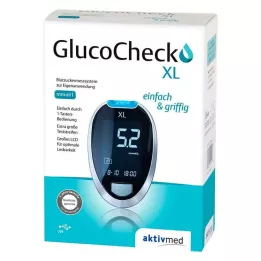 GLUCOCHECK XL Set misuratore glicemia mmol/l, 1 pz