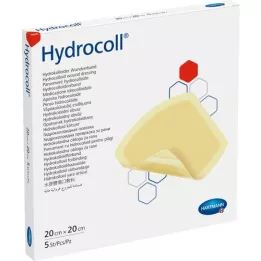 HYDROCOLL Associazione della ferita 20x20 cm, 5 pz
