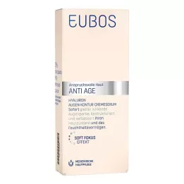 EUBOS Siero contorno occhi anti-età allacido ialuronico, 15 ml