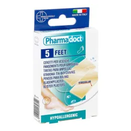 Cerotto blister idrocolloidale 3,8x7 cm (5 pezzi)
