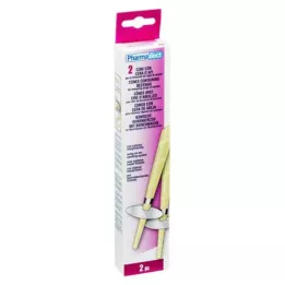 OHRENKERZEN conico con cera dapi, 2 pz