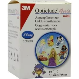 OPTICLUDE 3M Disney ragazze midi 2538MDPG-50, 50 pz