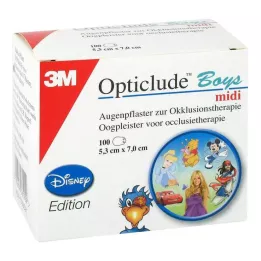 OPTICLUDE 3M Disney Boys MIDI 2538MDPB-100, 100 pz