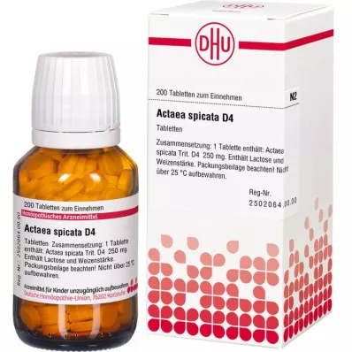 Actaea Spic D 4, 200 pz Actaea Spic D 4, 200 pz