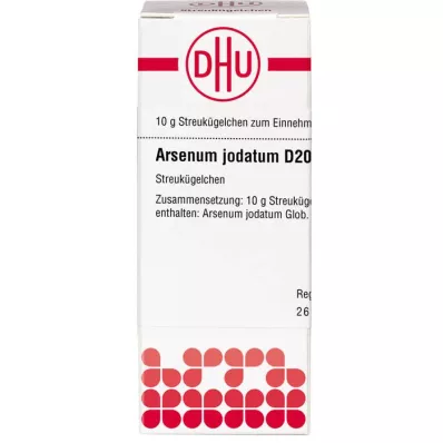 ARSENUM JODATUM D 200 Globuli, 10 g ARSENUM JODATUM D 200 Globuli, 10 g