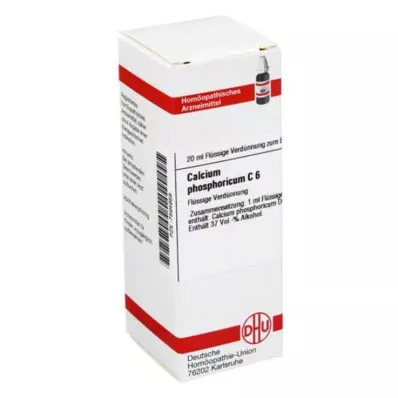 CALCIUM PHOSPHORICUM Diluizione C 6, 20 ml CALCIUM PHOSPHORICUM Diluizione C 6, 20 ml