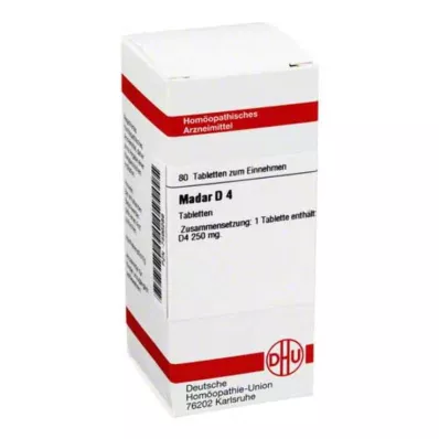 MADAR D 4 compresse, 80 pz