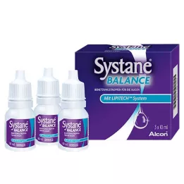 SYSTANE BALANCE Gocce lubrificanti per gli occhi, 3X10 ml