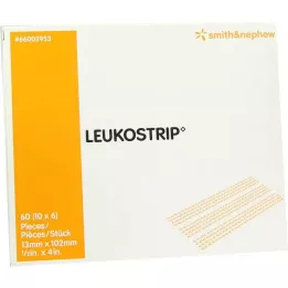 LEUKOSTRIP Strisce di sutura delle ferite 13x102 mm, 10X6 pz