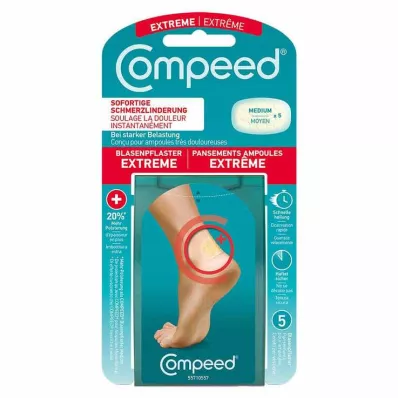 COMPEED Cerotto per vesciche estremo, 5 pz COMPEED Cerotto per vesciche estremo, 5 pz
