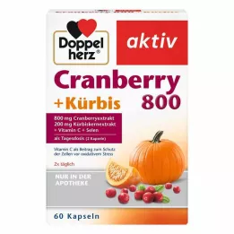 DOPPELHERZ Capsule di mirtillo rosso e zucca, 60 pz