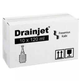 FREKA DRAINJET Soluzione salina 0,9% ISO, 10X120 ml