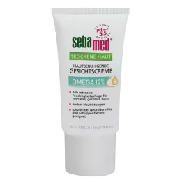SEBAMED Crema Viso Pelle Secca 12% Omega, 50 ml