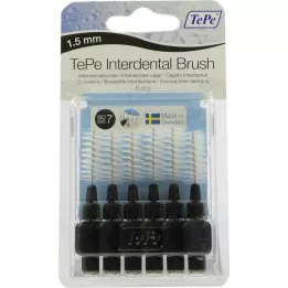 TEPE Scovolino interdentale Original 1,5mm ISO 8 nero, 6 pz
