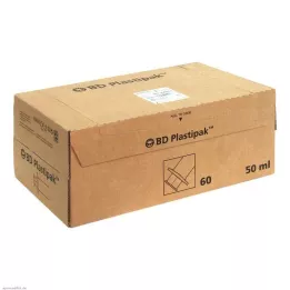 BD PLASTIPAK Spray 50 ml Luer Lok centrale, 60X50 ml