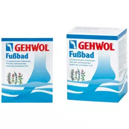 GEHWOL Confezione monodose per pediluvio, 10X20 g