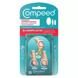 COMPEED Confezione di cerotti blister mix, 5 pezzi
