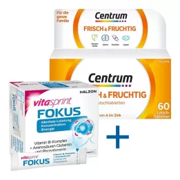 CENTRUM fresche & caramelle alla frutta, 60 pz