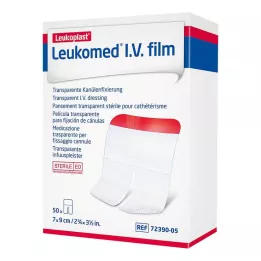 LEUKOMED Pellicola endovenosa 7x9 cm cerotto, 50 pz