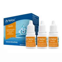 ARTELAC Lipidi MD Gel per gli occhi, 3X10 g