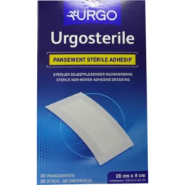 URGOSTERILE Associazione ferita 90x200 mm sterili, 20 pz
