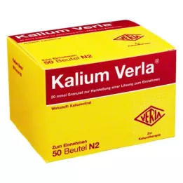 KALIUM VERLA Sacchetto di granuli, 50 pz