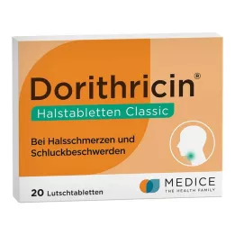 DORITHRICIN Pastiglie per la gola Classiche, 20 pz