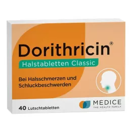 DORITHRICIN Pastiglie per la gola Classiche, 40 pz