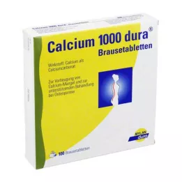 CALCIUM 1000 compresse effervescenti dura, 100 pz
