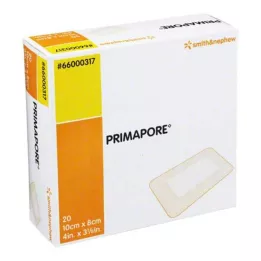PRIMAPORE Medicazione sterile per ferite 8x10 cm, 20 pz