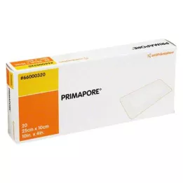 PRIMAPORE Medicazione sterile 10x25 cm, 20 pz