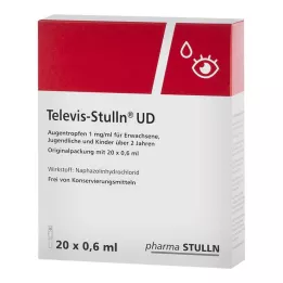 TELEVIS Stulln UD Collirio, 20X0,6 ml
