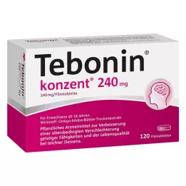 TEBONIN konzent 240 mg compresse rivestite con film, 120 pz