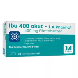 IBU 400 compresse rivestite con film di akut-1A Pharma, 30 pz
