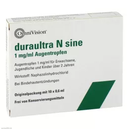 DURAULTRA N sine collirio, 10X0,6 ml