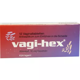 VAGI HEX compresse vaginali, 12 pz