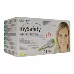 DIAMET Lancette di sicurezza lite 29 G 1,5 mm, 50 pz
